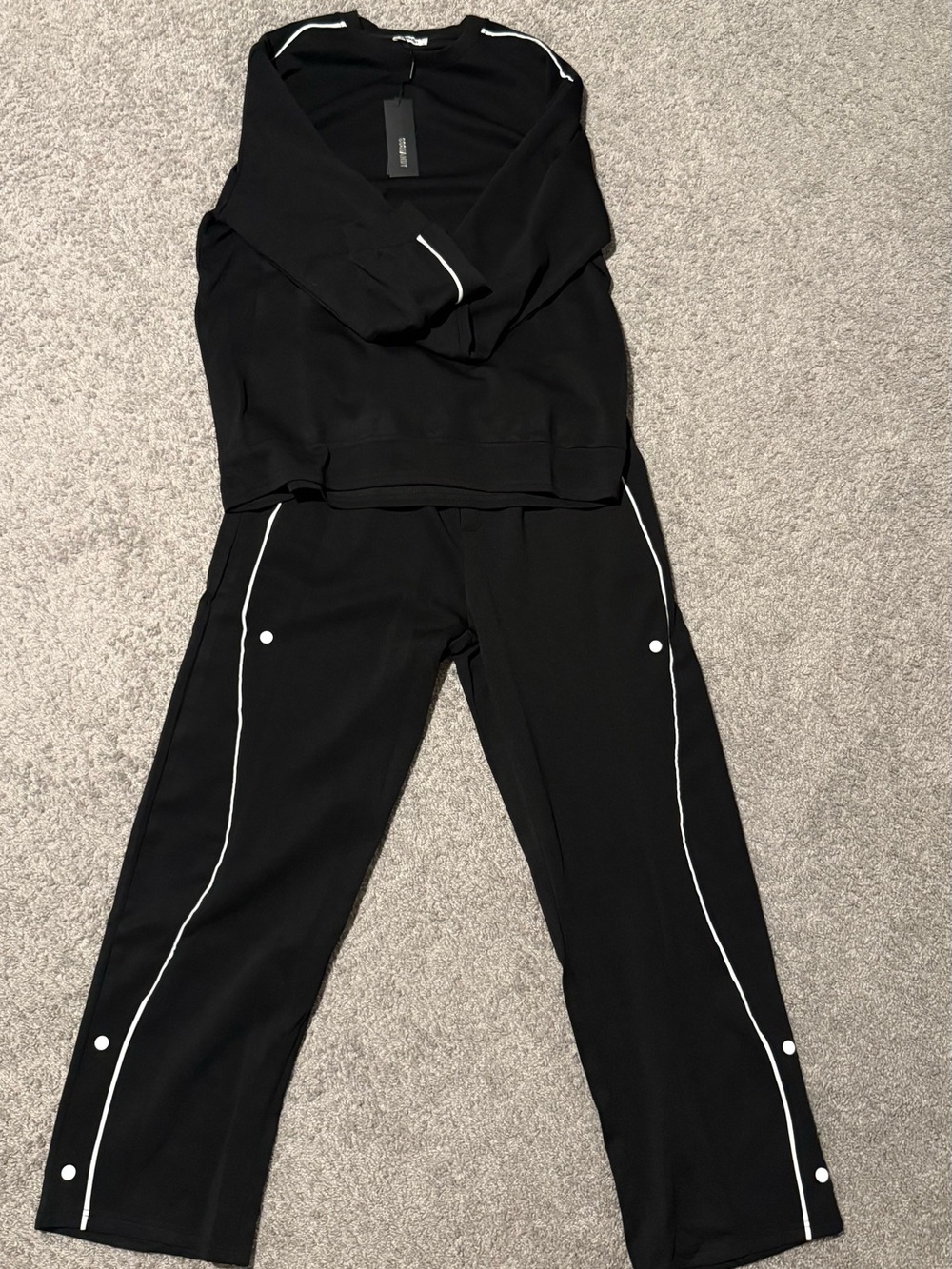Coofandy Black Tracksuit